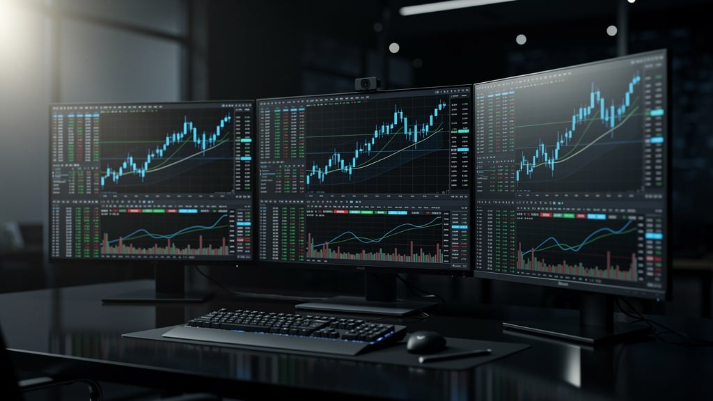 米国市場レポート - 株式チャート